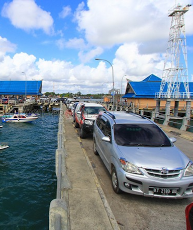 Perjalanan menuju Pelabuhan Tanjung Batu
