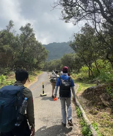 Start Pendakian ke Pondok Saladah