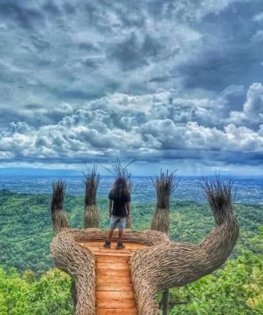 Tiba di Hutan Pinus Mangunan