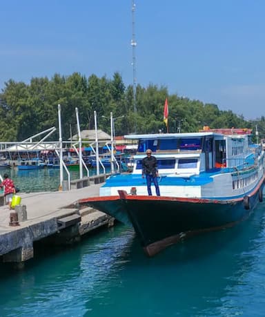 Penyebrangan kembali ke Meeting Point