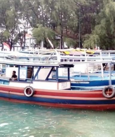 Perjalanan menuju Pulau Kelor