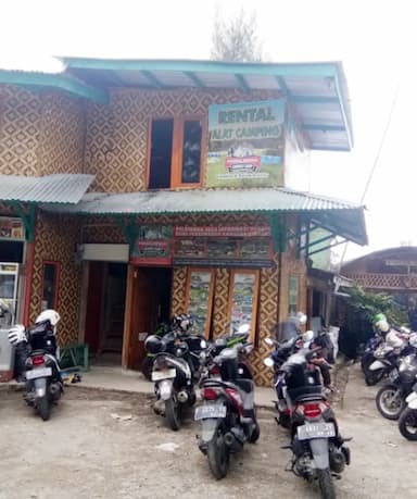 Tiba di lokasi Basecamp
